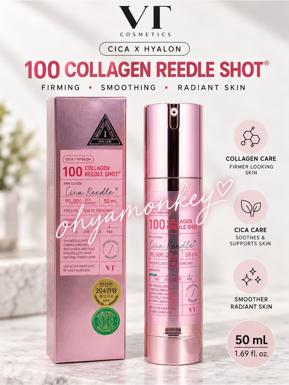 VT Cosmetics 100 Collagen Reedle Shot 50ml